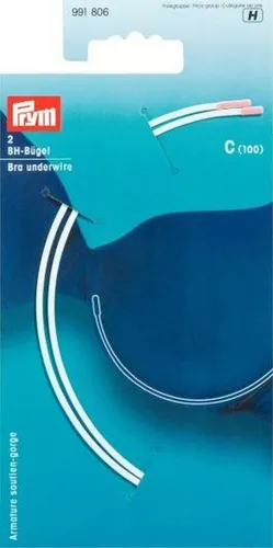 BH Bügel Ersatzbügel metall Länge 22.5 cm x 14cm Qualität 991806 weiß