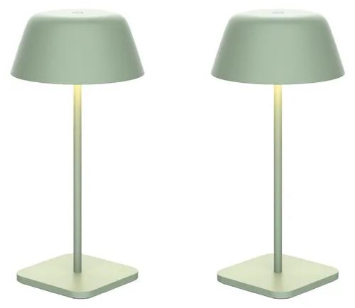 Luxus Europe Tischlampe Paros in grün von LUXUS