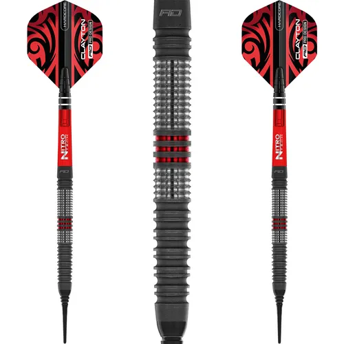 Red Dragon Soft Darts Jonny Clayton Hiraeth 90% Tungsten Softtip Dart Softdart
