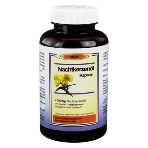Nachtkerzenöl Kapseln 500 mg 180 St. Inhalt: 78 g