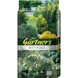 Gärtner's Bittersalz 10 kg - EG-Dünger für gesunde Pflanzen, effektiv gegen Magnesiummangel bei Tannen und Fichten
