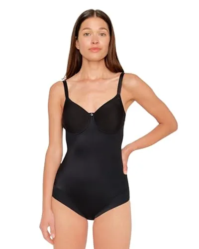 SUSA Body mit Bügel Catania - Shapewear für Damen: Atmungsaktiver Bodysuit aus hochwertigem Spacer Material mit Bauch-weg-Effekt für eine perfekt geformte Taille und hohen Tragekomfort.