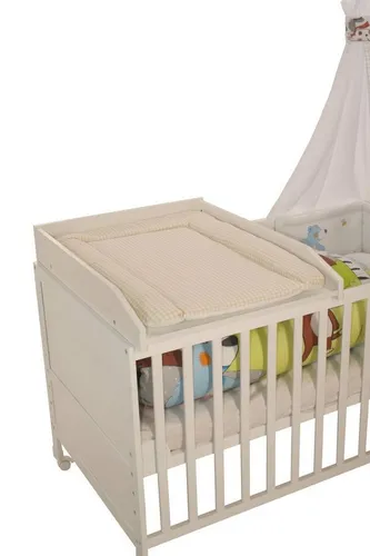 roba Wickelplatte inkl. Wickelauflage 'Vichy beige'