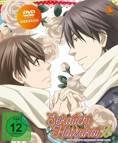 Crunchyroll DVD Sekaiichi Hatsukoi - Staffel 2 - Erleben Sie die zweite Staffel von Sekaiichi Hatsukoi - The World's Greatest First Love. Mit deutscher Sprache, ideal für Fans romantischer Anime. FSK 12, kompakte Maße für jeden DVD-Sammler.