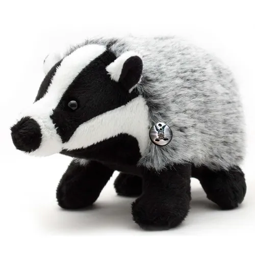Dachs Kuscheltier Badger Wildtier Raubtier Plüschtier 23 cm GRIMBART