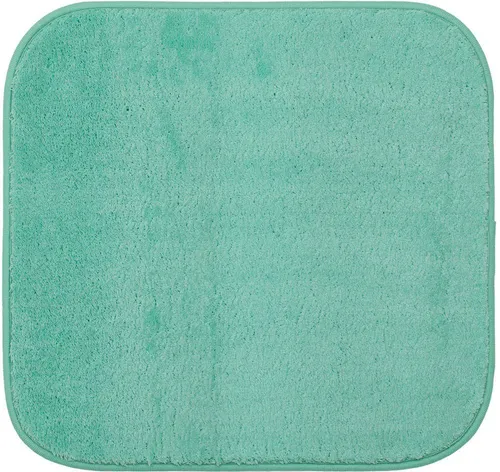 Gözze Badematte Rio Premium, Höhe 18 mm, rutschhemmend beschichtet, fußbodenheizungsgeeignet, schnell trocknend, Polyester, rechteckig, Badteppich, Uni Farben, waschbar, rechteckig & rund erhältlich