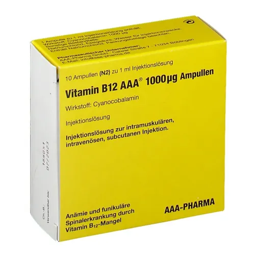 Vitamin B12 AAA® 1000µg Ampullen