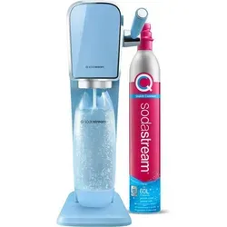 SodaStream Ekspres do gazowania wody Art Blue - Wassersprudler in Misty Blue, für sprudelnde Erfrischungen im Handumdrehen