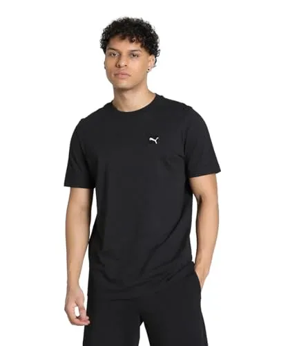 PUMA Unisex ESS Elevated Tee T-Shirts, PUMA Black, M - Modisches und bequemes T-Shirt für Männer und Frauen, ideal für Freizeitaktivitäten oder Sport.