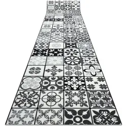 rugsX Läufer, Grau, Textil, Rechteckig, 80x160 cm, Teppiche & Böden, Teppiche, Teppichläufer