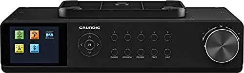 Grundig GKR1060 DKR 3000 BT DAB + WEB Küchenradio - Küchenradio mit DAB+ und Internetradio, intuitiv bedienbar, Bluetooth-Streaming und hochauflösendem 2,8