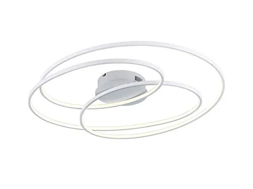 Trio Leuchten LED-Deckenleuchte Gale - Moderne 4-fach schaltbare Deckenleuchte in Weiß, aus Metall, ideal für stilvolle Innenbeleuchtung.