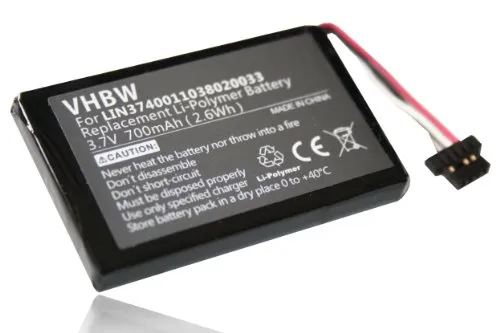 vhbw Akku kompatibel mit Navigon 20 Plus