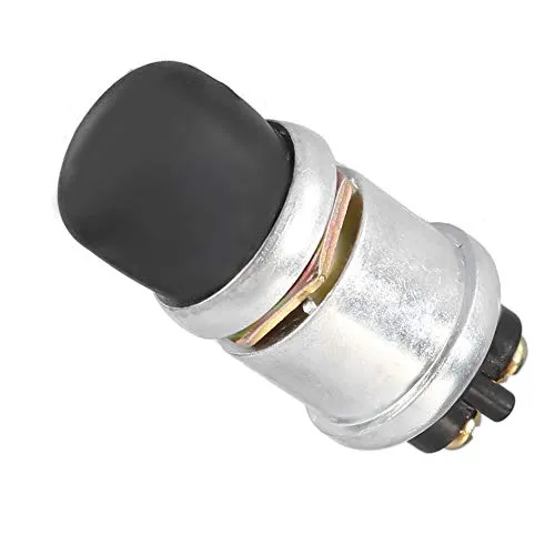 Hupen Schalter, Fydun 2Pin 12V 20A Motorrad Wasserdicht Push Button Horn Schalter Universal Druckknopf Motorstart Heavy Duty Schalter für Auto Boot Fahrrad