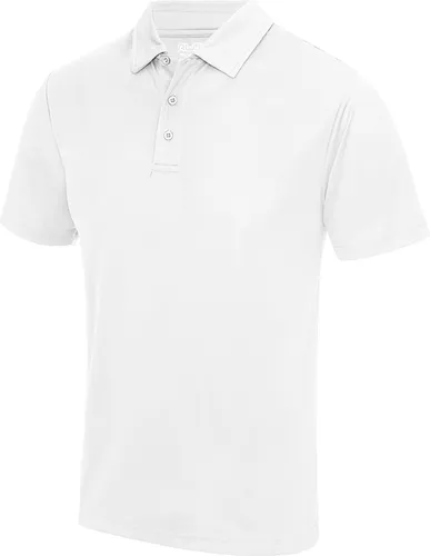 AWDis Just Cool Herren Polo-Shirt Sports RW691 (XL) (Arctic Weiß)