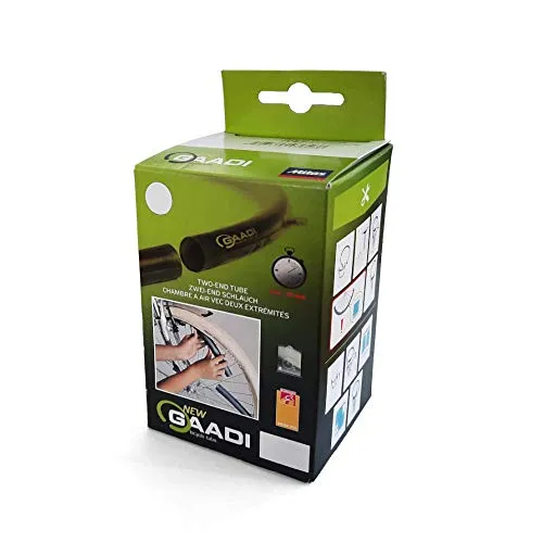 GAADI Fahrradschlauch Auto Schrader Ventil 40 mm, 5 10317005 111