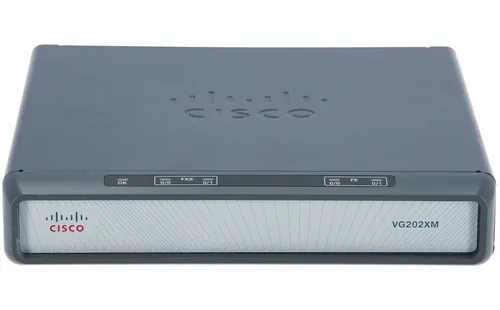 Cisco VG202XM VoIP-Gateway - Router mit 2 Ethernet-Anschlüssen, unterstützt SNMP und DHCP, ideal zur Kostensenkung und Produktivitätssteigerung in Unternehmen.