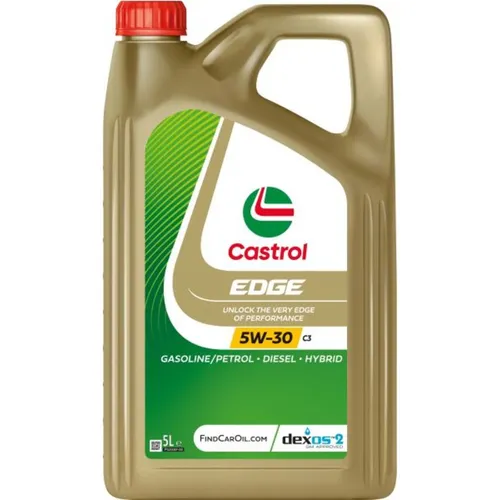 Motoröl CASTROL Edge 5W30 C3 4L - Hochleistungs-Motoröl für erstklassigen Schutz und Leistung. Ideal für moderne Motoren mit DPF, 4L Flasche für lange Lebensdauer.