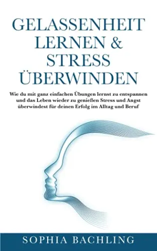 GELASSENHEIT LERNEN & STRESS ÜBERWINDEN:: Wie du mit ganz einfachen Übungen lernst zu entspannen und das Leben wieder zu genießen Stress und Angst überwindest für deinen Erfolg im Alltag und Beruf