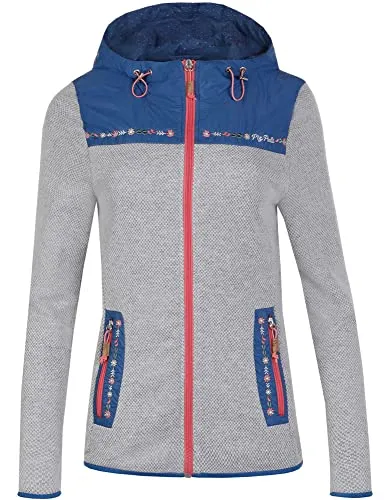 Piz Palü Damen Ebrach Jacke, grau-schieferblau, 36