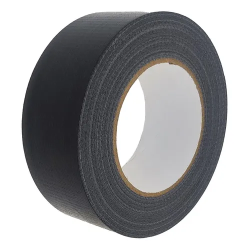 Rolle Basic-Allzweckband schwarz 48mmx50m Gewebeband Klebeband Duct Tape 1