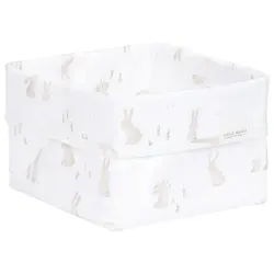 Little Dutch Wickeltischkörbchen in Weiß in weiß von Little Dutch
