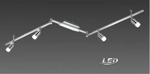 Lichtobjekt LED Lampe Deckenlampe 5 FLG Lampe Leuchte Deckenleuchte 876310506