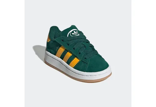 adidas Originals CAMPUS 00S Sneaker für Babys und Kleinkinder - Sportliche Sneaker aus hochwertigem Leder und Wildleder, mit runden Schuhspitzen und praktischen Klettverschlüssen für einfaches Anziehen. Gummisohle sorgt für guten Halt.