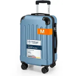 YONSLY Gepäck Suitcase Reisekoffer M, Hartschalen Trolley mit 360° Lenkrollen