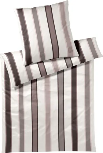 Joop! Bettwäsche BANKS 4124-07 stone – Eleganz für Ihr Schlafzimmer - Hochwertige Joop! Bettwäsche BANKS 4124-07 stone aus Comfort-Satin. Langlebig, farbenfroh und mit Marken-Reißverschluss. Perfekt für stilvolle Nächte und einfache Pflege.