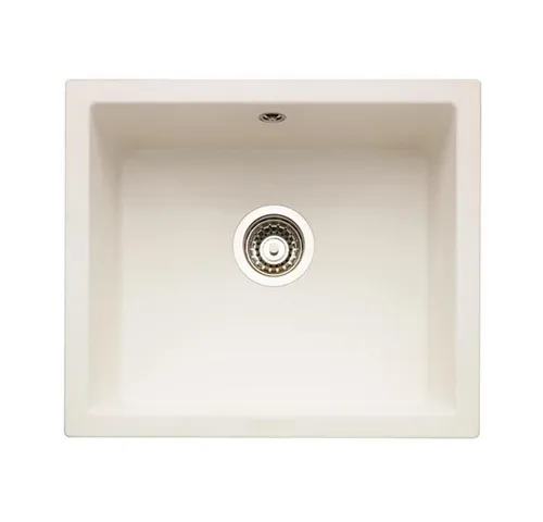 NABER Spüle SINGOLI 600 in MAGNOLIA - Unterbau aus Cin-Nagranit - Sanitäranlagen & Zubehör - Hochwertige Unterbauspüle aus Cin-Nagranit, ideal für moderne Küchen, hitzebeständig bis 100 °C und mit eleganter Ablaufgarnitur.