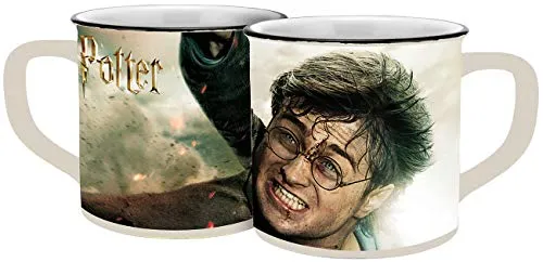Tasse Deathly Hallows Emaille-Optik 300ml | Harry Potter | Tasse | Fantasse