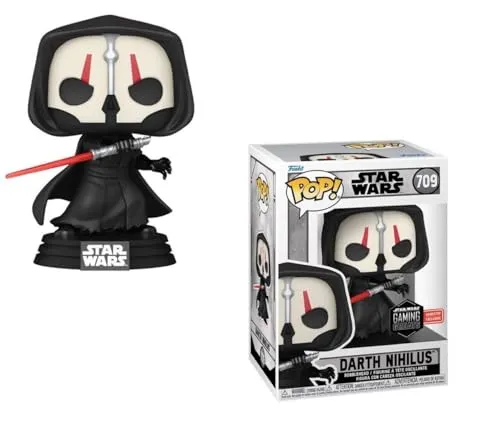 Funko Star Wars Darth Nihilus Exclusive Pop Vinyl Figure 709 - Actionfiguren für Kinder, exklusive Sammlerfigur aus der Gaming Greats-Serie, ideal für Star Wars-Fans!