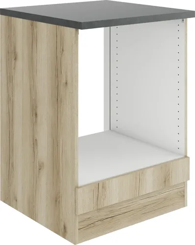 Optifit Herdumbauschrank Livorno 290 Eiche 60 cm