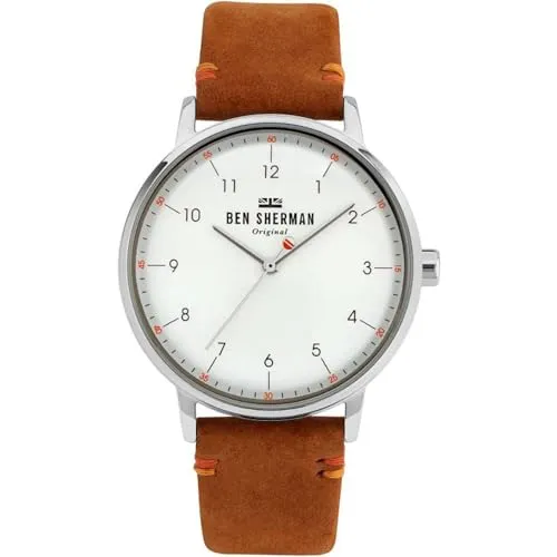 Herrenuhr Ben Sherman WB043T [Ø 43 mm] - Armbanduhr für Herren, stilvolles Design mit robustem Gehäuse und präzisem Uhrwerk für jeden Anlass.