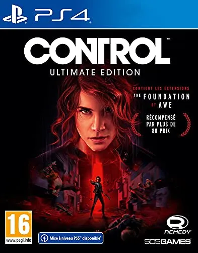 Control - Ultimate Edition für Sony PlayStation 4 - Actionspiel mit fesselnder Story und einzigartigen Kräften, PEGI 16 - Ein Muss für PS4-Spieler!