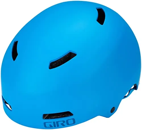 GIRO Kinderhelm DIME FS - Matte Blue, Größe S (51-55 cm) - Fahrradhelm für Kinder, mit robustem Design und optimalem Schutz für sicheres Fahren.