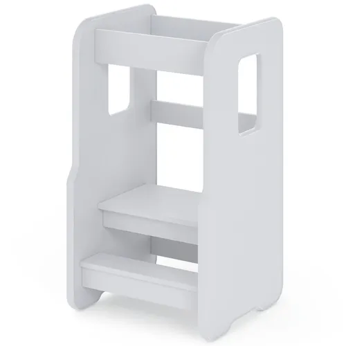 Tritthocker Weiß von ComfortCove