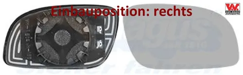 Van Wezel Spiegelglas, Außenspiegel * HAGUS * 5856838