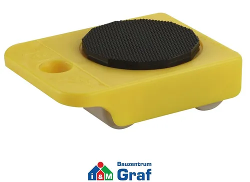 Dörner + Helmer Transportroller mit PU-Räder, drehbar, Tragkraft 150kg #83067300