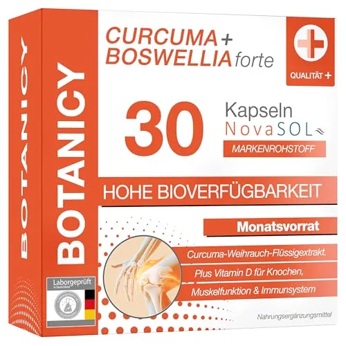BOTANICY Curcuma + Boswellia forte