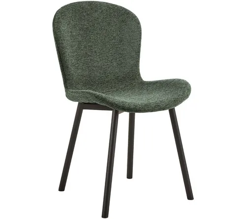 Actona Group Esszimmerstuhl Esra 0000109018 – Modern und Elegant - Stühle: Der Actona Esszimmerstuhl Esra vereint modernes Design mit zeitloser Eleganz durch beigen Stoff und mattschwarzes Stahlgestell, ideal für jeden Wohnstil.