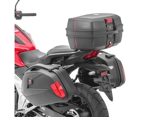 Bagtecs Topcase Set SCT6 - Motorrad Koffer mit Kofferträger - Motorradkoffer Set mit robustem Kofferträger, ideal für sicheres Reisen und zusätzlichen Stauraum auf deinem Motorrad.