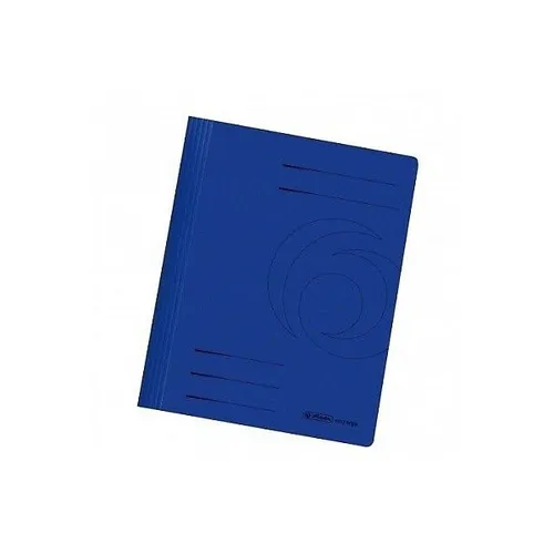 HERLITZ SCHNELLHEFTER MANILA-KARTON BLAU INTENSIV NEU