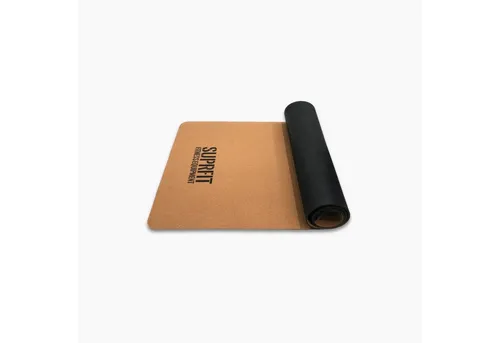 SF SUPRFIT Yogamatte Kork rutschfest 5 mm, Basis aus natürlichem Kautschuk, Kork Oberfläche