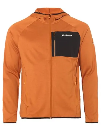 VAUDE Herren Unterjacke Me Tekoa Fleece Jacket II - Wanderjacke für Herren, ideal für den Berg: Bequeme Fleecejacke mit elastischem Strickmaterial, hervorragendem Feuchtigkeitstransport und umweltfreundlichem, bluesign-zertifiziertem Material.