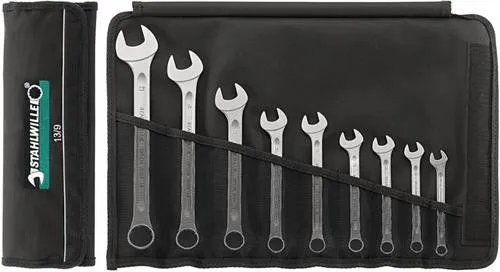 Stahlwille 96400801 Maulringschlüssel-Satz 9-tlg. OPEN-BOX von STAHLWILLE