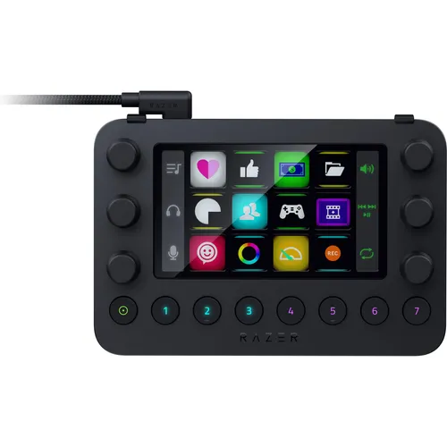 Razer Stream Controller - Der ultimative Stream-Controller - Eingabegeräte divers, bietet anpassbare Tasten für effizientes Streaming und kreative Kontrolle.