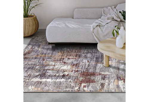 ELLE DECORATION Teppich Malard, rechteckig in gold von ELLE Decoration