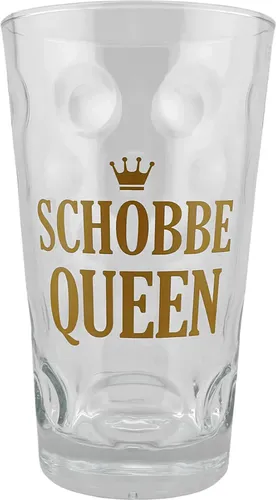 Schobbe Queen Dubbeglas 0,5 L in gold von Böckling Glas